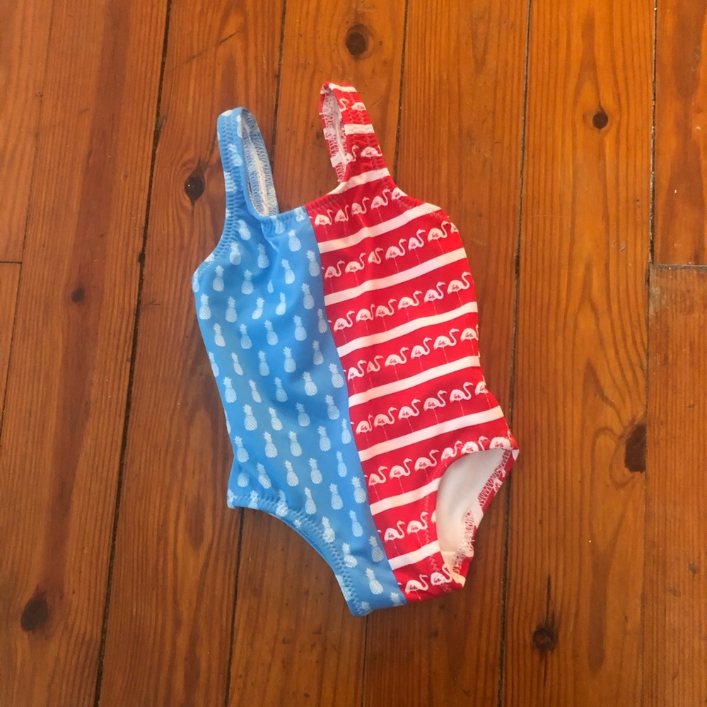 Little girl swim suit, Chubbies 12-18m